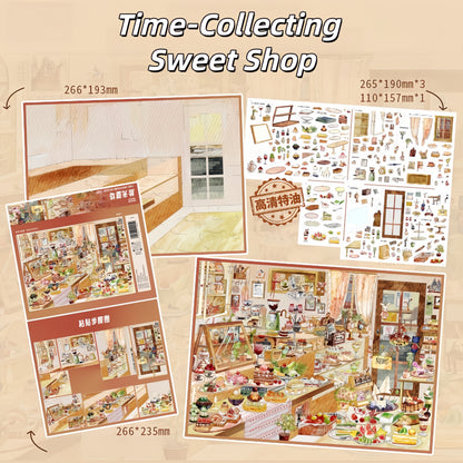 Sweet Corners 3D Sticker | 2 Cute Miniature Scenes