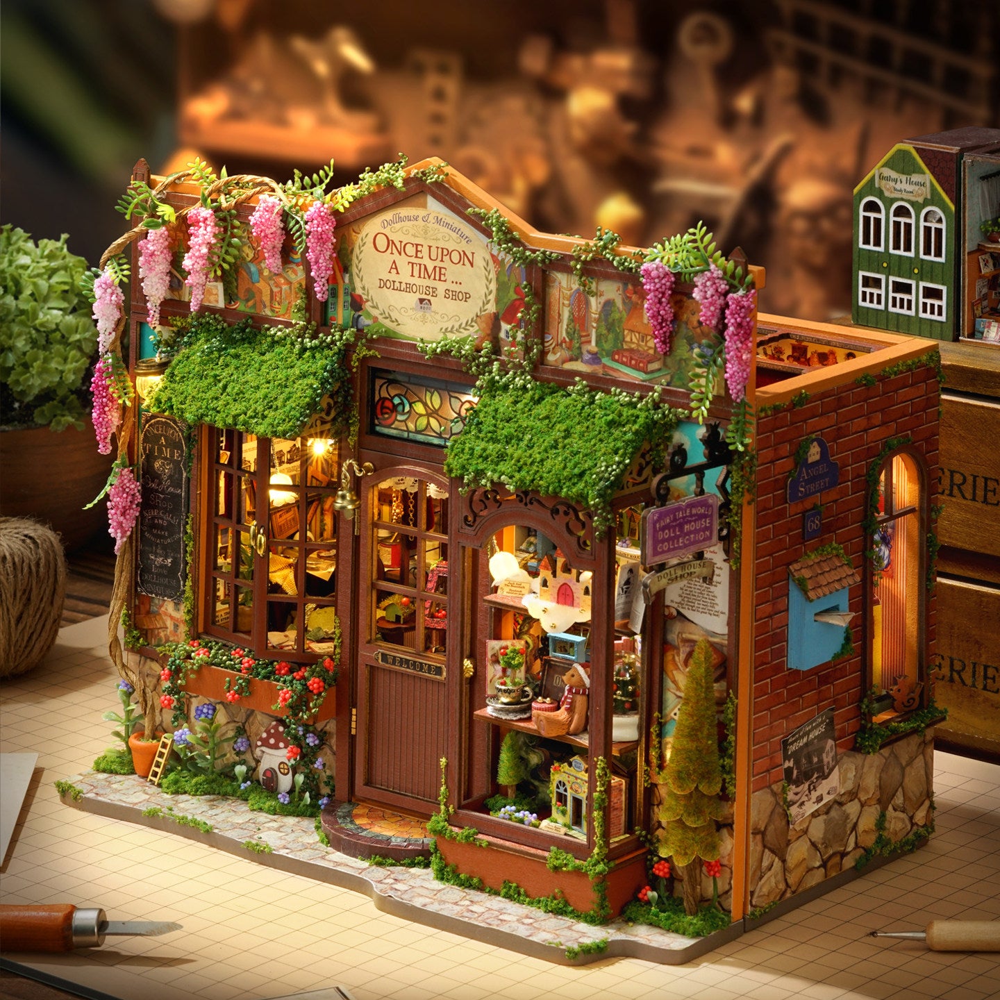 Wondrous House of the Fairy Tale Kingdom DIY Miniature House - English Instructions