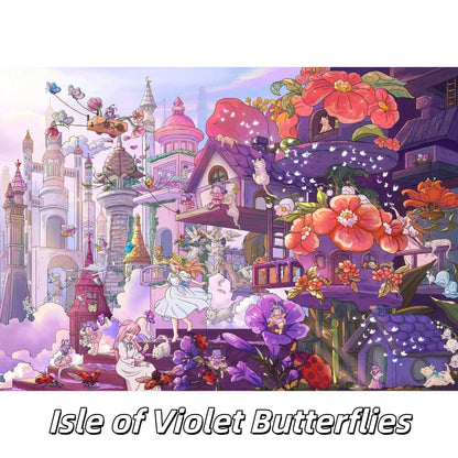 Dream Daily 3D Sticker | 4 Cute Miniature Scenes