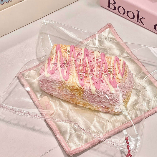 Strawberry Condensed Milk Dessert Squishy