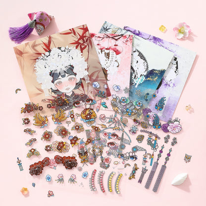 Headdress Chronicles 3D Sticker Book