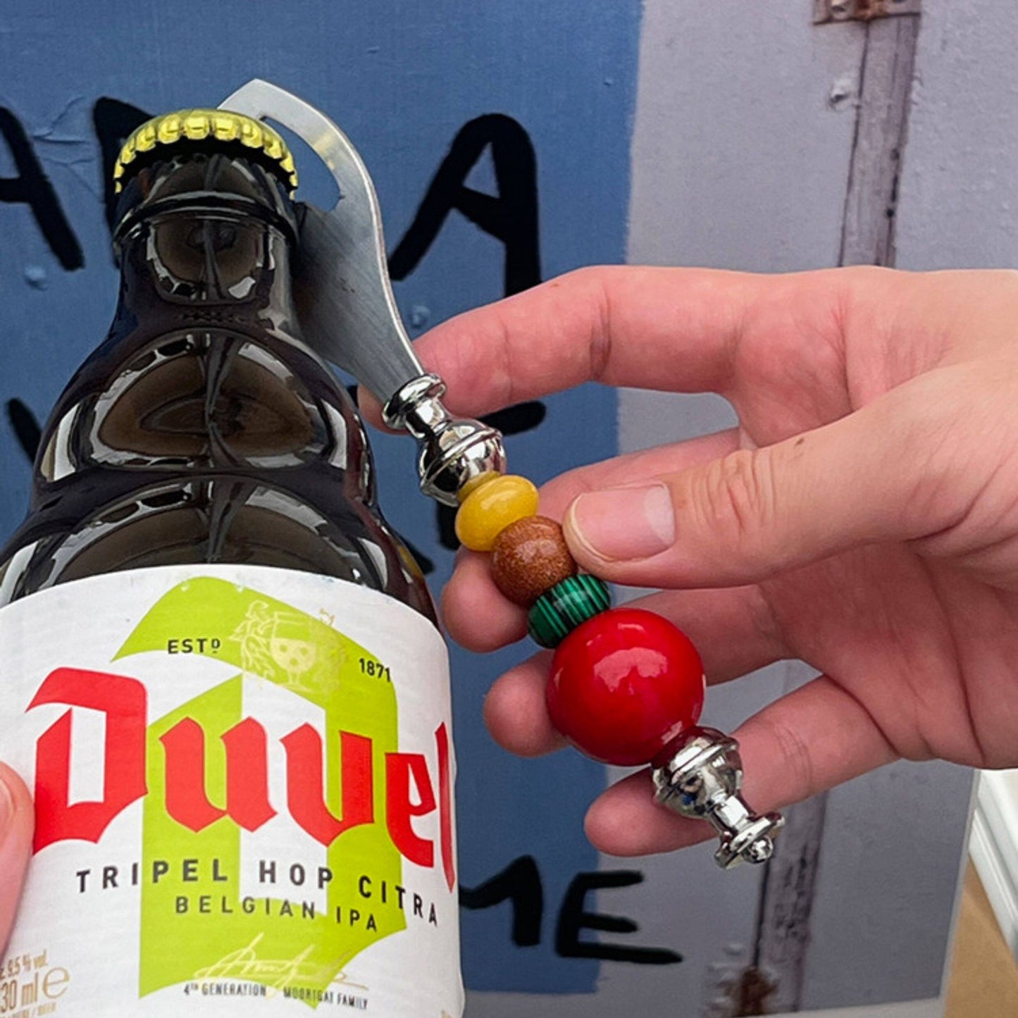 Colorful Bead Bottle Opener