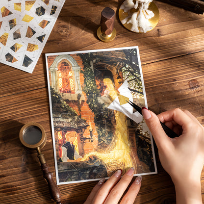 A Day in the Fairy Tale 3D Sticker | 4 Cute Miniature Scenes