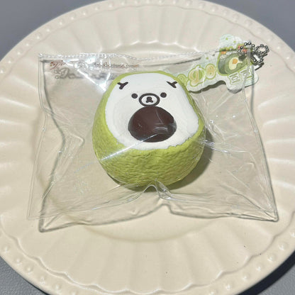 Avocado Bear Squishy