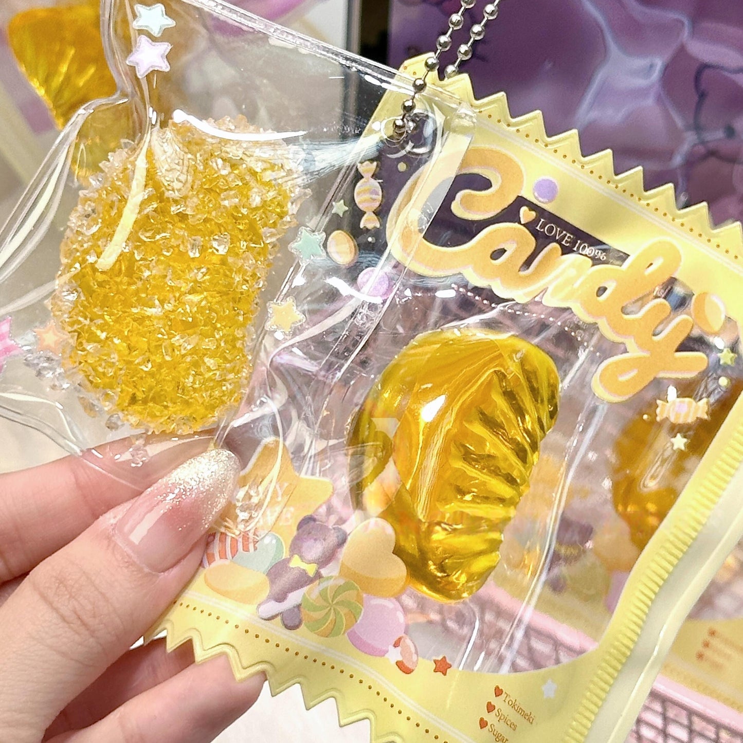 Transparent Fruit Gummy Squishy