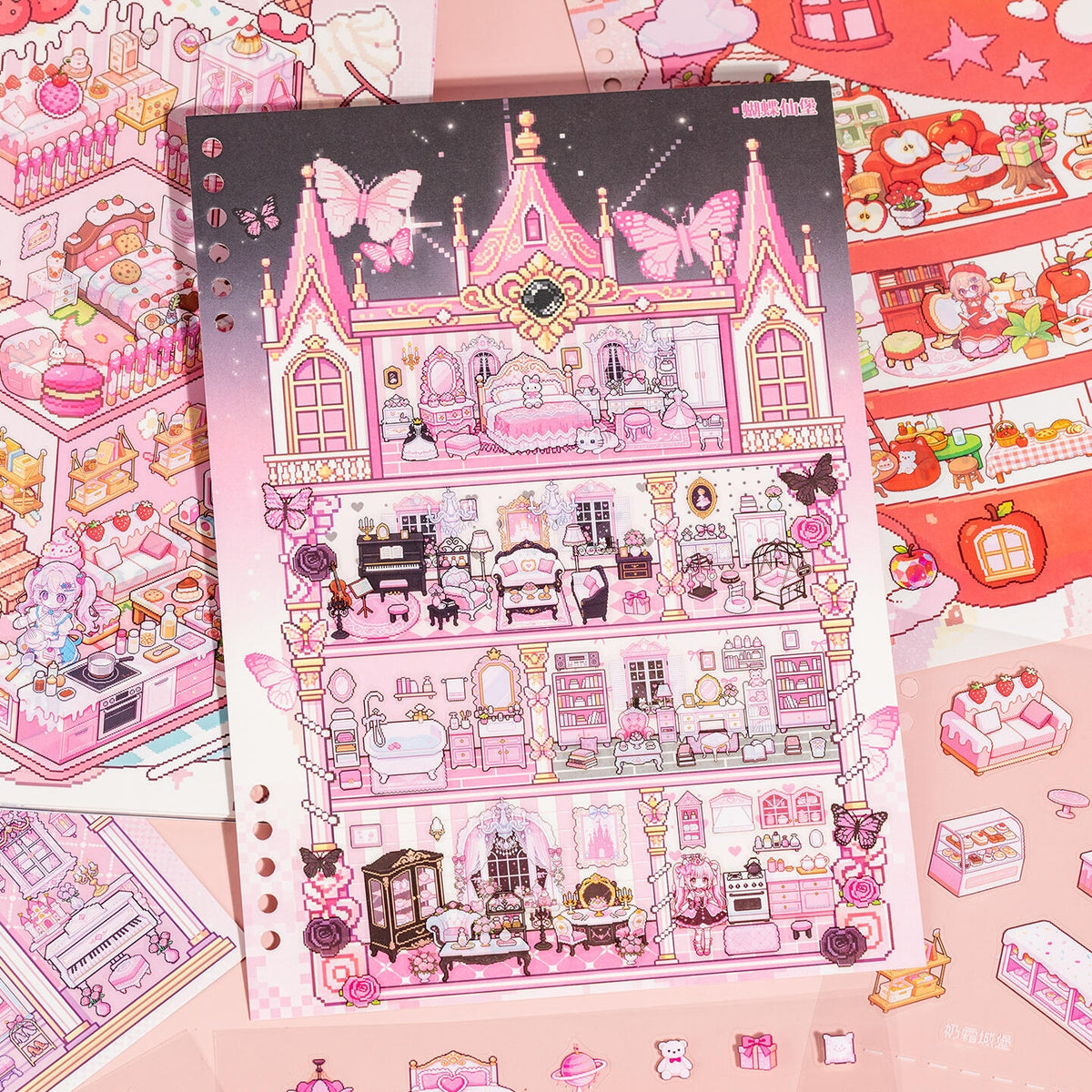 Fairy Tale World 3D Sticker Book