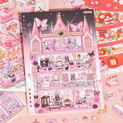 Fairy Tale World 3D Sticker Book