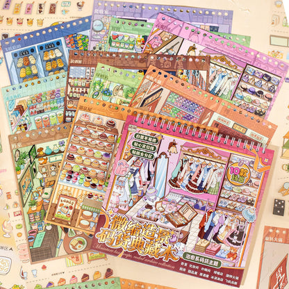 Shelf Display 3D Sticker Book