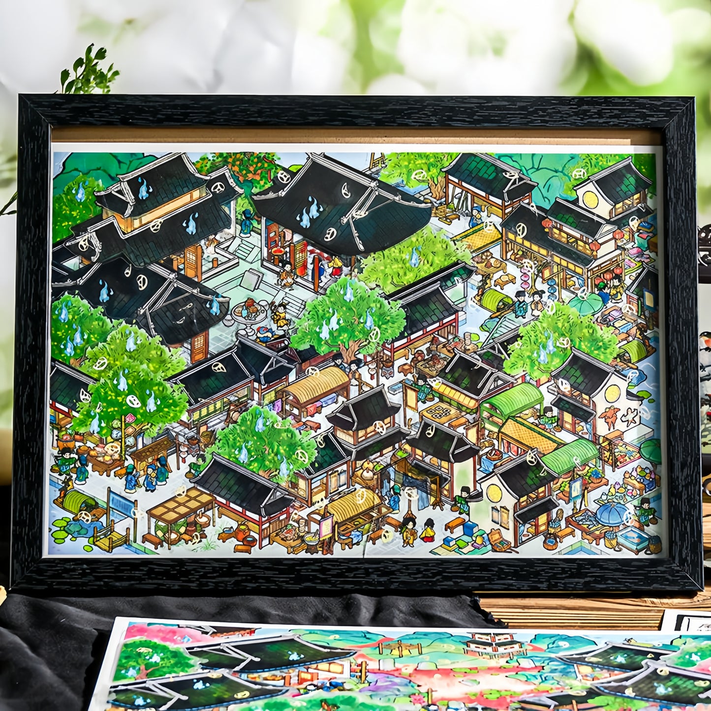 Strange Tales 3D Sticker | 2 Cute Miniature Scenes