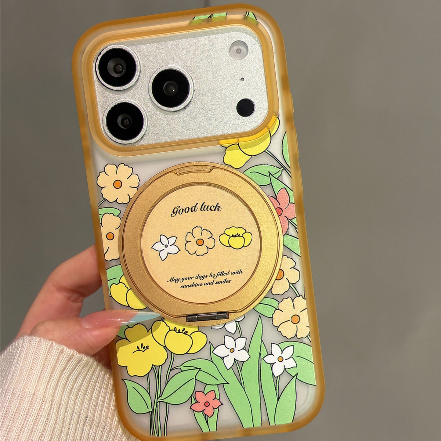Little Daisy Stand Acrylic Phone Case