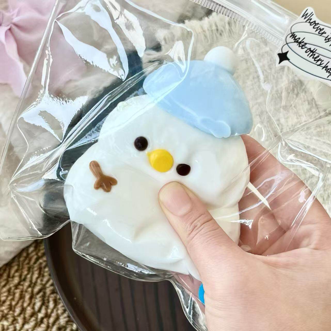 Snowman Baby Squishy
