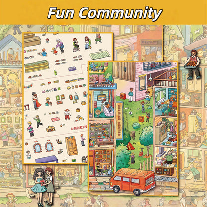 Fun Community 3D Sticker