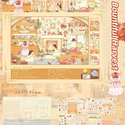 The Pantry 3D Sticker | 3 Cute Miniature Scenes