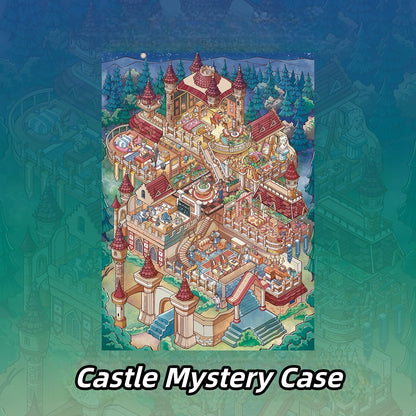 The Detective Series 3D Sticker | 2 Cute Miniature Scenes