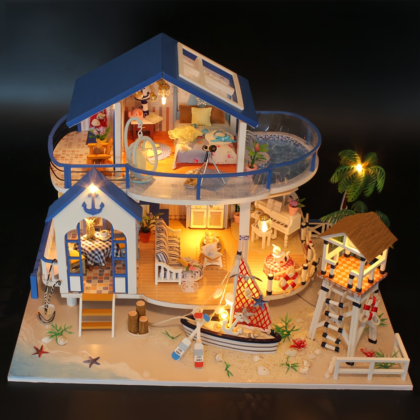Legend of The Blue Sea DIY Miniature House - English Instructions