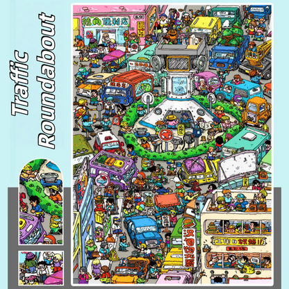 People Everywhere 3D Sticker Book