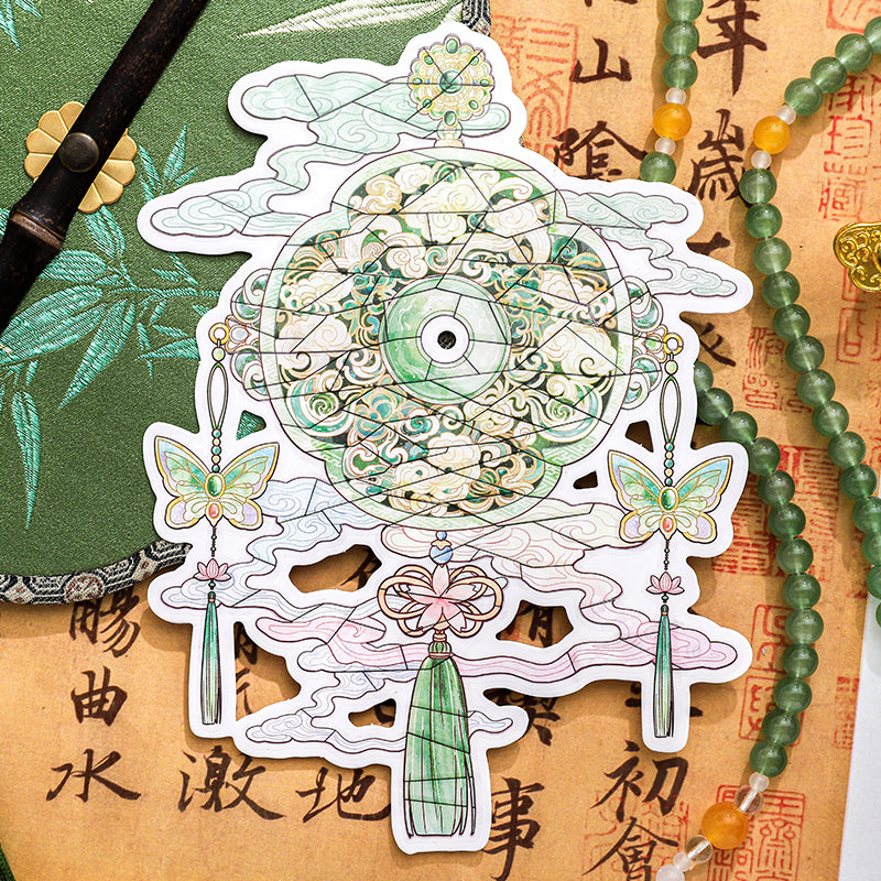 Antique Restoration 3D Sticker | 6 Cute Miniature Scenes