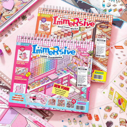 Local Life 3D Sticker Book