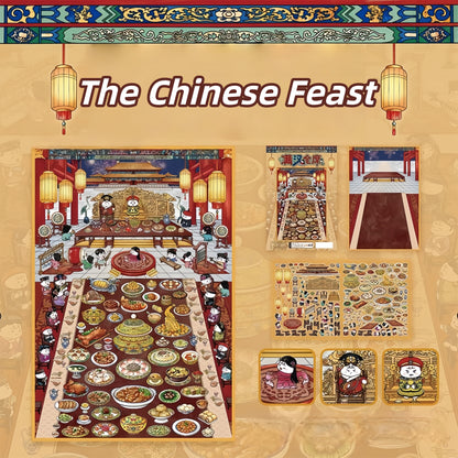 Varied Life 3D Sticker | 6 Cute Miniature Scenes