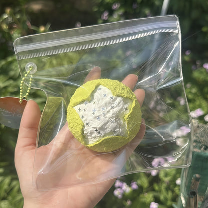 Starry Pretzel Bun Squishy