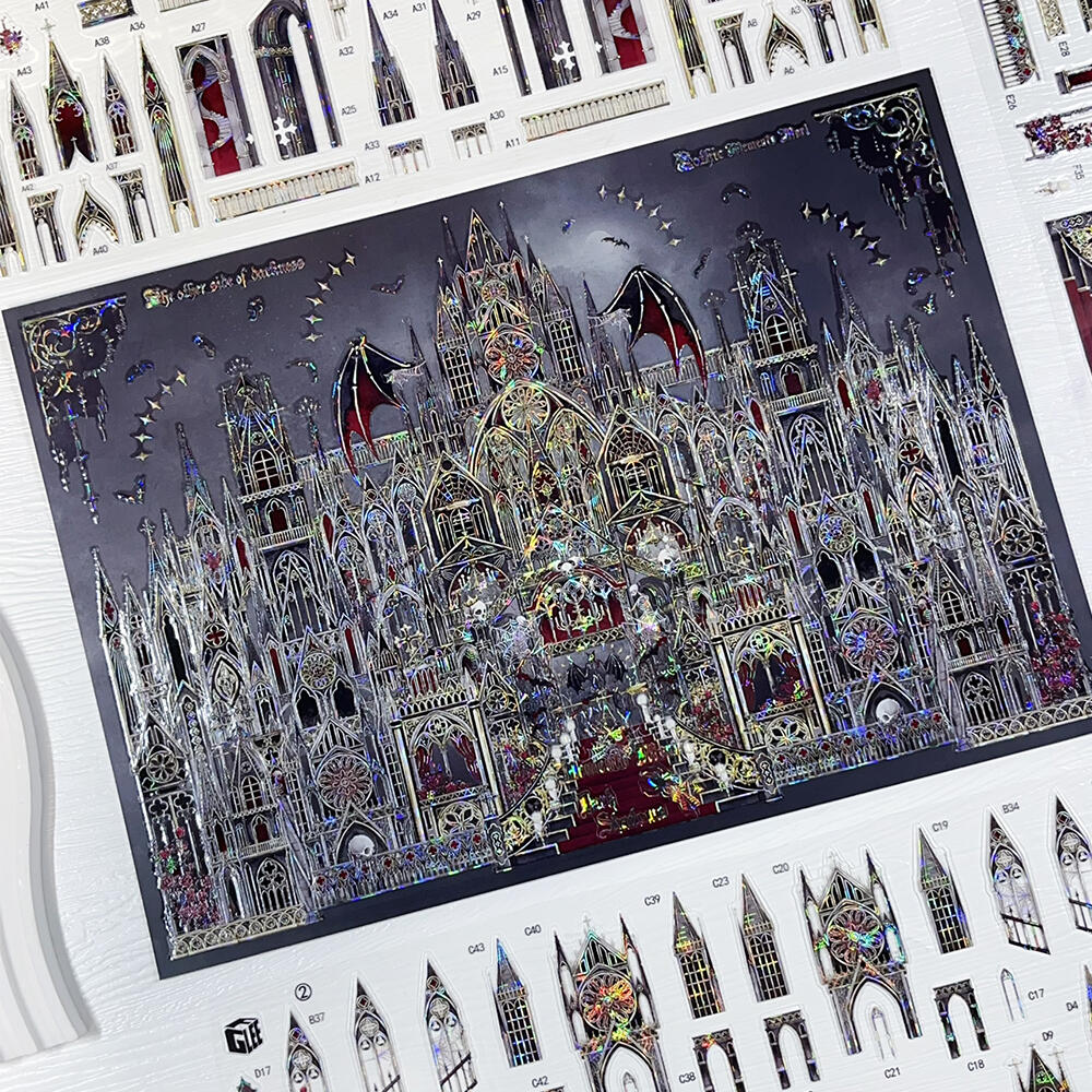 Celestial Edicts 3D Sticker | 3 Cute Miniature Scenes