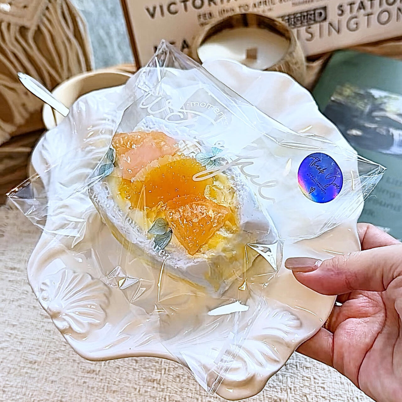 Sea Salt Orange Sandwich Squishy