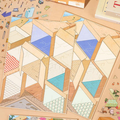 Little Stories in a Box 3D Sticker