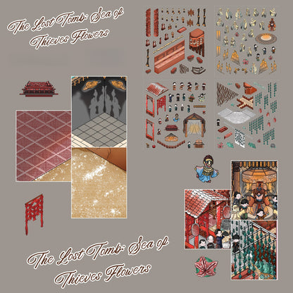 Flowers of the Sea 3D Sticker