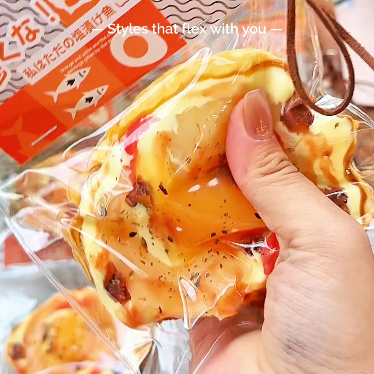 Grilled Potato Soft-Boiled Shrimp Squishy