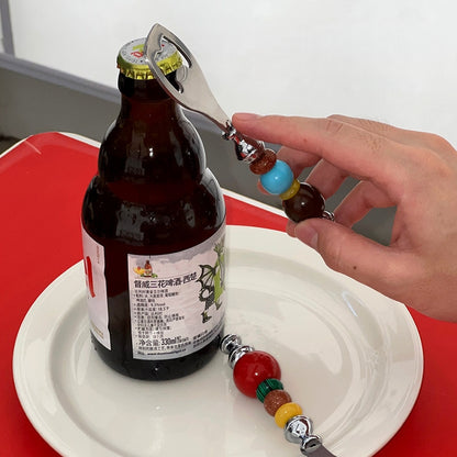 Colorful Bead Bottle Opener