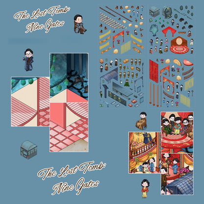 The Lost Tomb: Nine Gates 3D Sticker