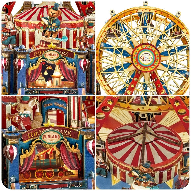 Century Ferris Wheel DIY Miniature House - English Instructions