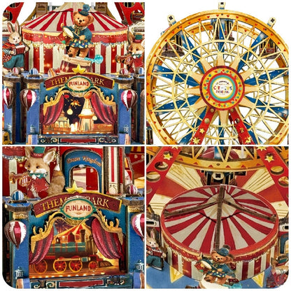 Century Ferris Wheel DIY Miniature House - English Instructions