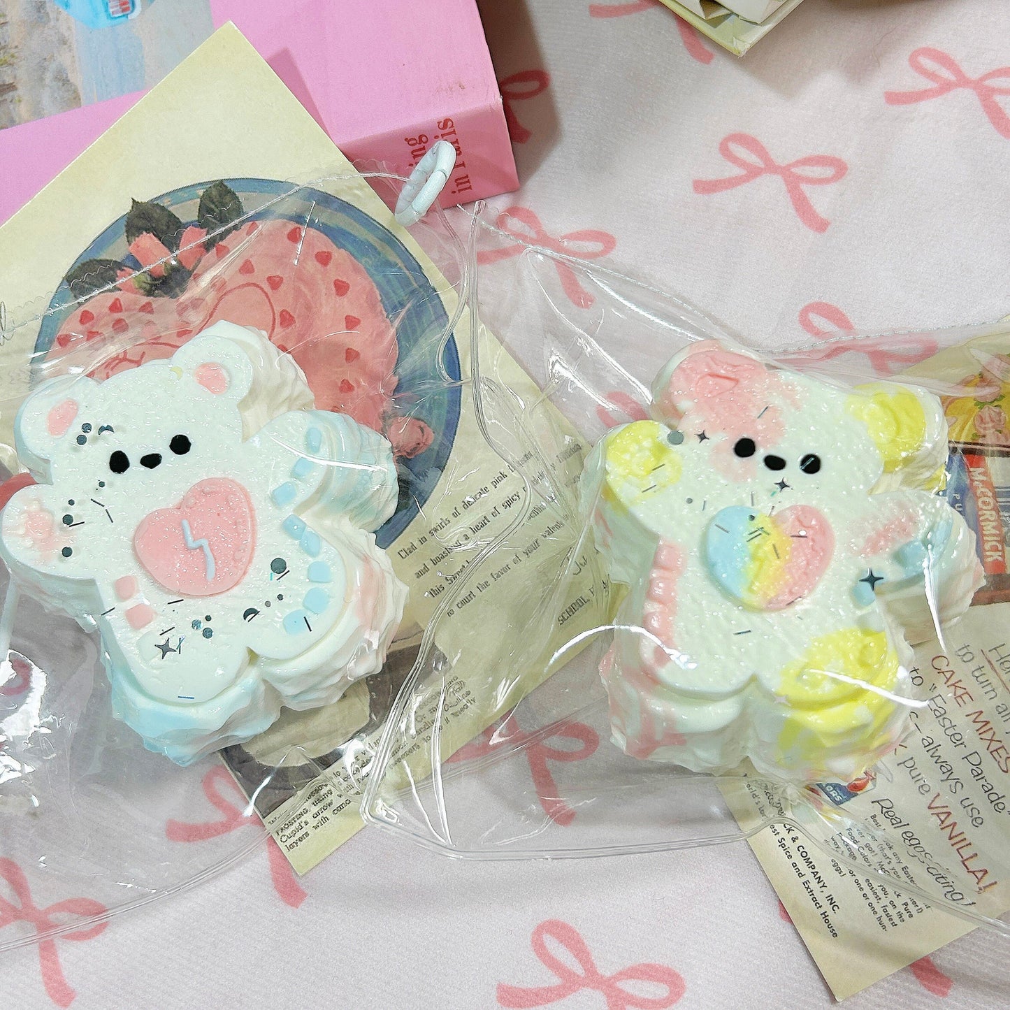 Line Bear Squishy