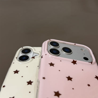 Simple Star Design Acrylic Phone Case