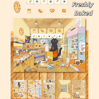 A Reverie of Hearts 3D Sticker | 6 Cute Miniature Scenes