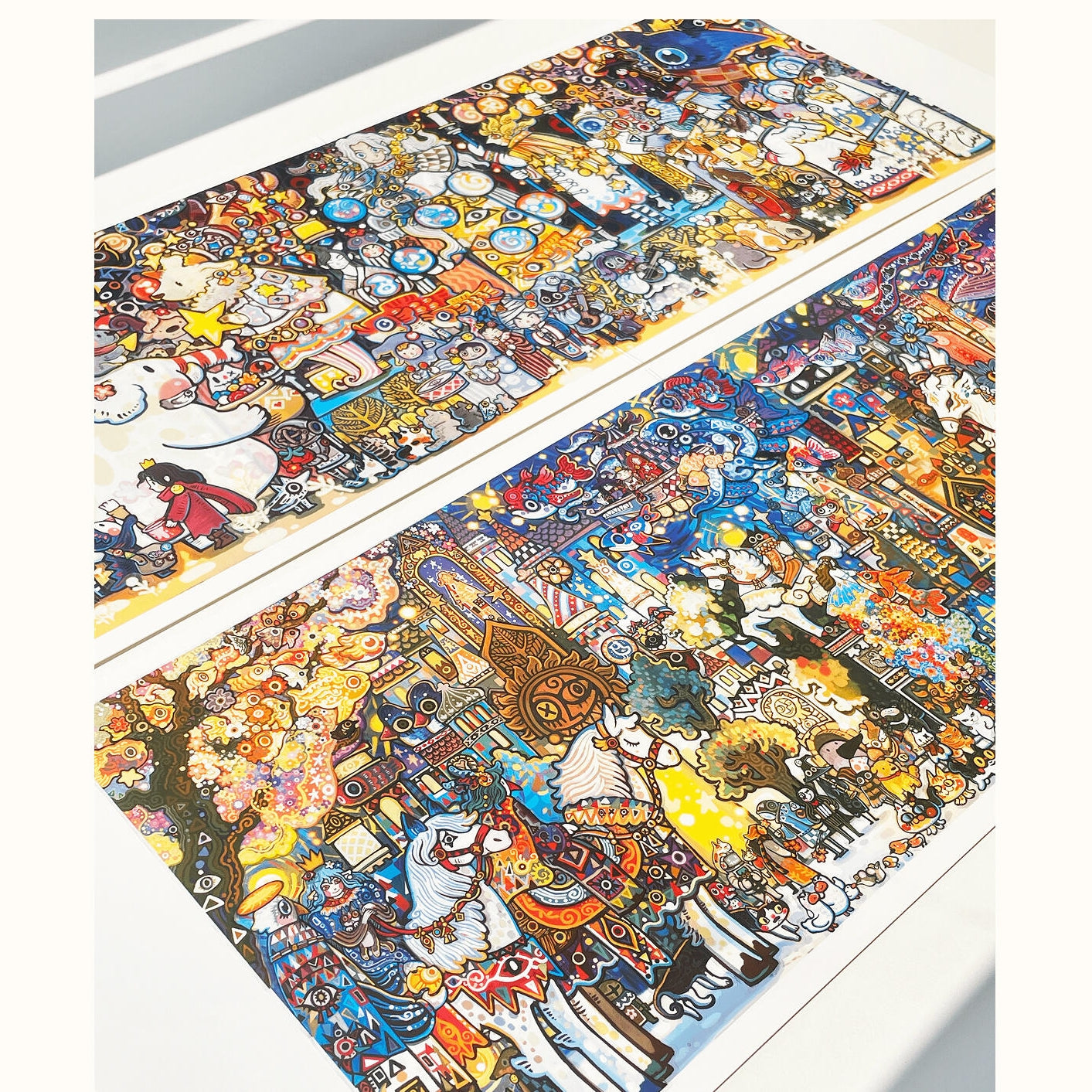 The Corner of the World 3D Sticker | 2 Cute Miniature Scenes