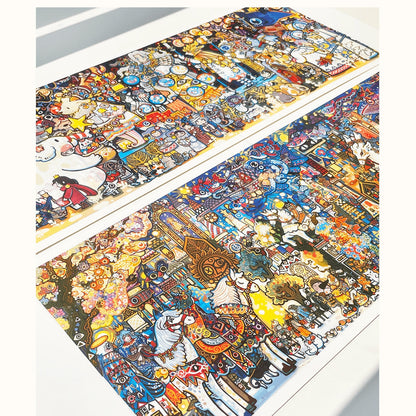 The Corner of the World 3D Sticker | 2 Cute Miniature Scenes