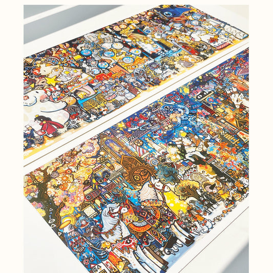 The Corner of the World 3D Sticker | 2 Cute Miniature Scenes