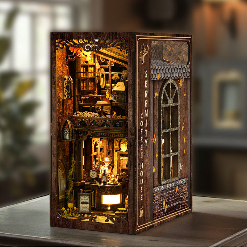 Quiet Coffee House DIY Miniature House - English Instructions