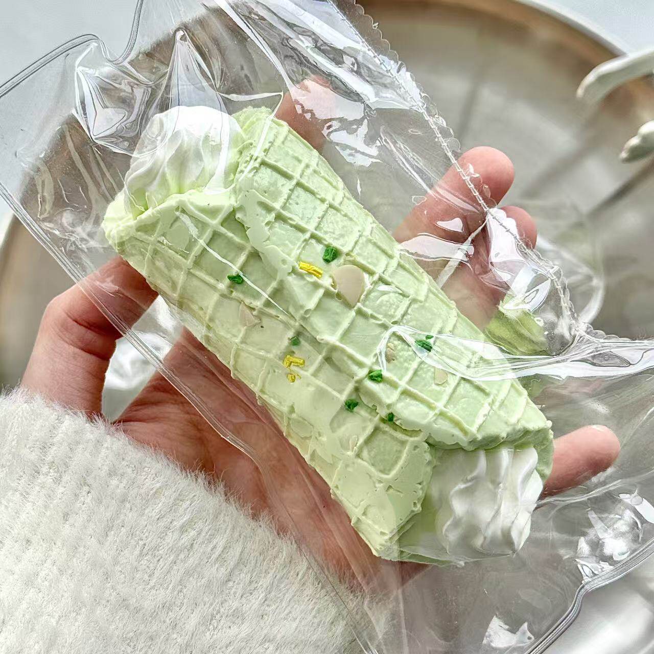 Matcha Egg Roll Squishy