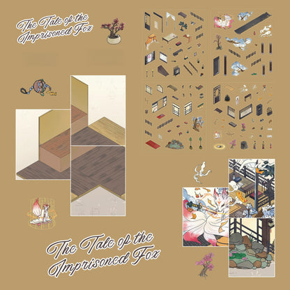 The Tale of the Imprisoned Fox 3D Sticker