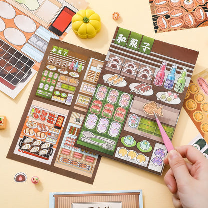 Shelf Display 3D Sticker Book