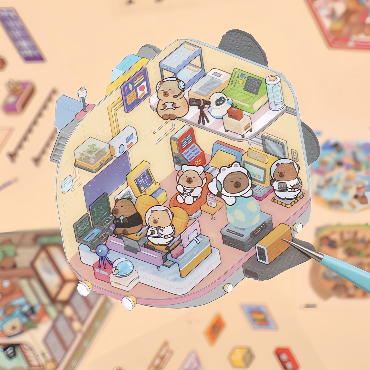 Little Joys 3D Sticker Book