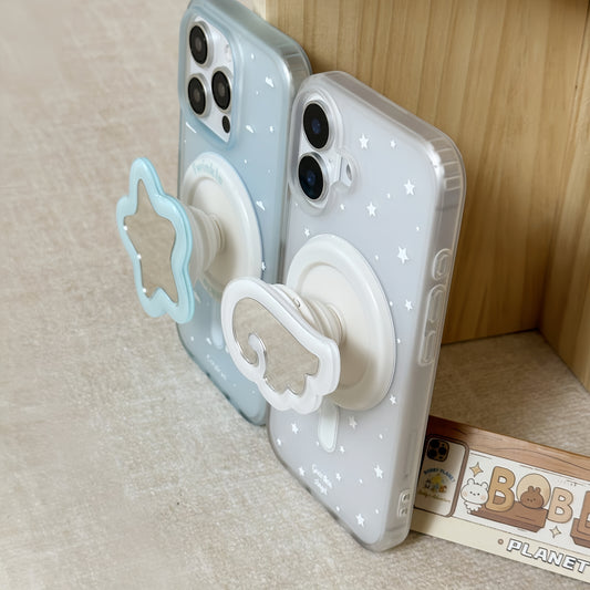 Star Cloud Magnetic Mirror Acrylic Phone Case