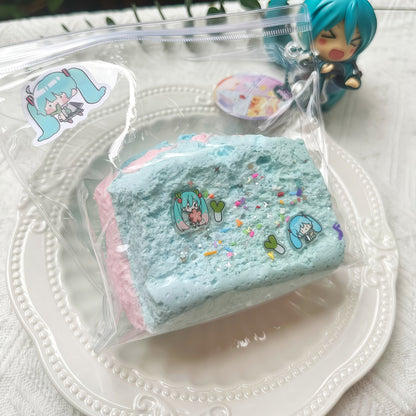 Hatsune Miku Toast Onigiri Squishy