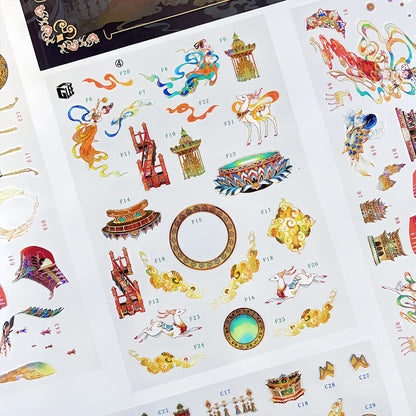 Hope Across Time 3D Sticker | 2 Cute Miniature Scenes