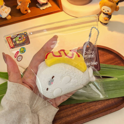 Seal Tempura Shrimp Rice Ball Squishy