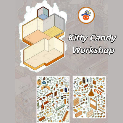 Dreamscape 3D Sticker | 2 Cute Miniature Scenes