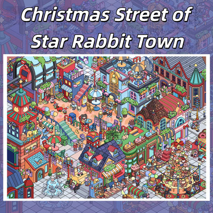 Christmas Time 3D Sticker | 4 Cute Miniature Scenes